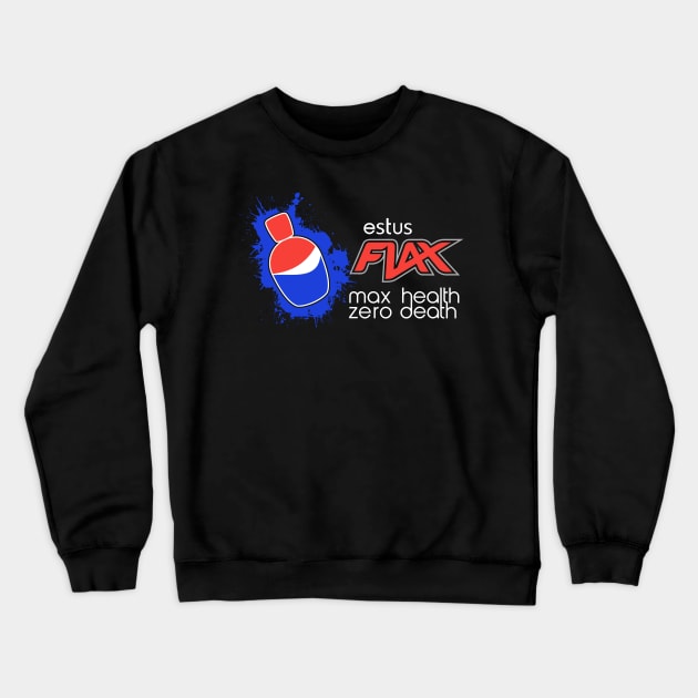 Estus FLAX ! Crewneck Sweatshirt by spideywebswing